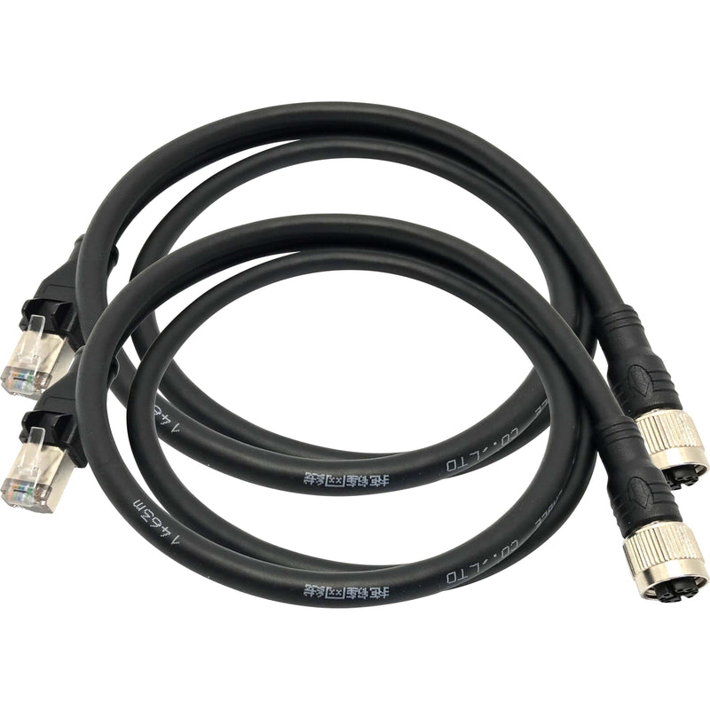 TREND Networks - Zubehör/Ersatzteile für Prüf- und Messgeräte (Elektro) Adapterkabel 1m PROFINET AdapterRJ45-M12-X RJ45-St/M12-Bu X-kod − 1 Stück