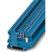 Phoenix Contact - Trenn- und Messtrenn-Reihenklemme Durchgangsreihenklemme UT 4-TG BU 0,14-6qmm, 6,2mm, bl − 50 Stück