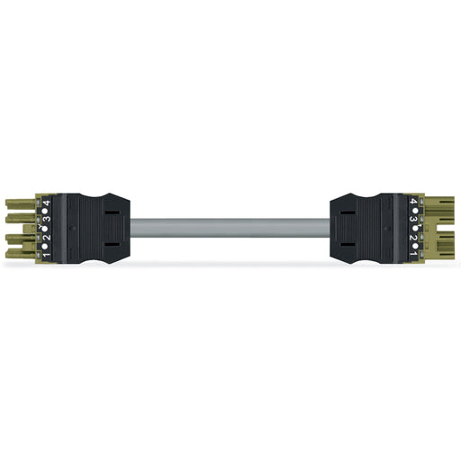 WAGO - Konfektionierte Leitung für steckbare Gebäudeinstallation konfekt.Verbindungsleitung 771-9994/006-805 Eca,Buchse Stecker