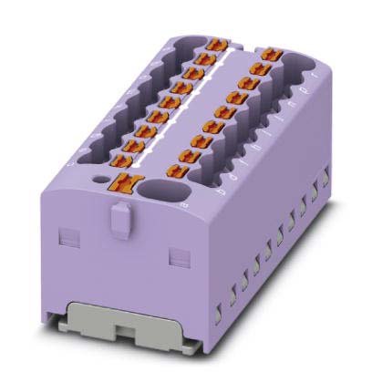 Phoenix Contact - Durchgangs-Reihenklemme Verteilerblock PTFIX 4/18X1,5 VT − 20 Stück