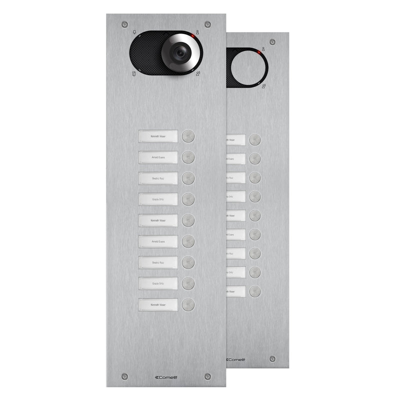 Comelit - Türstation für Türkommunikation Frontplatte Switch IX0109 9 Teiln. 1-reih. V4A