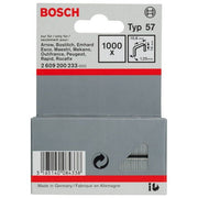 Bosch - Heftklammer Flachdrahtklammer Typ 57, 2609200233 10,6 x 1,25 x 14 mm