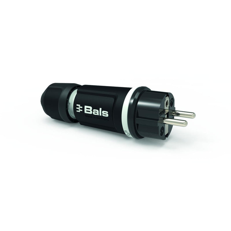 Bals Elektrotech - Schutzkontaktstecker Schutzkontakt-Stecker 16A 7371-1 250V IP54 grau
