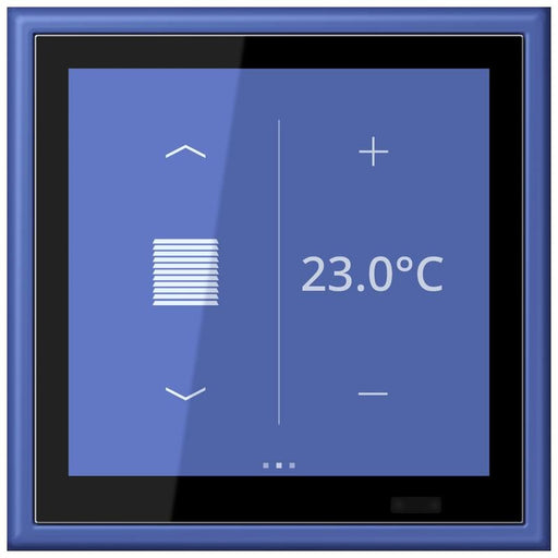 Jung - Bussystem-Mehrfach Bediengerät KNX Raumcontroller LC 459 D1 S 206 bleu outremer 31
