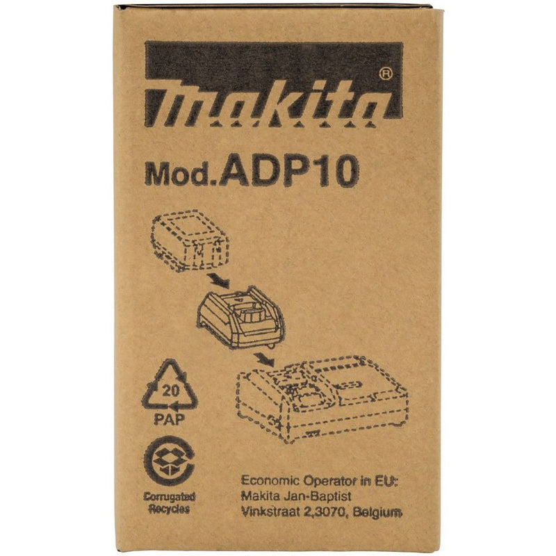Makita - Ladegerät für Werkzeugakku Akku-Adapter 14,4V 18V 191C10-7 ADP10