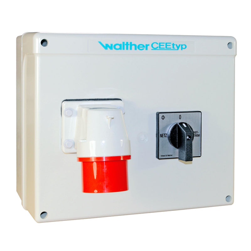 Walther Werke - CEE-Steckdosen-Kombination (IEC 60309) Steckdosenkombination 68829AI 63A/16A