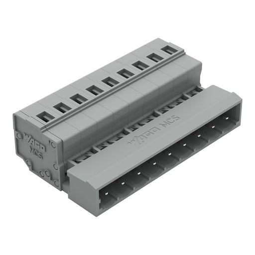 WAGO - Kabelsteckverbinder für Leiterplattensteckverbinder Stiftleiste 231-609 9-pol. 5mm − 50 Stück
