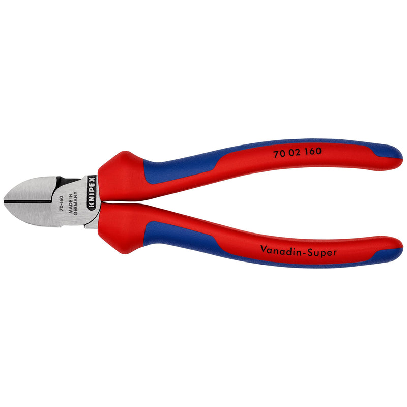 Knipex - Seitenschneider 70 02 160 SB schwarz, 160mm