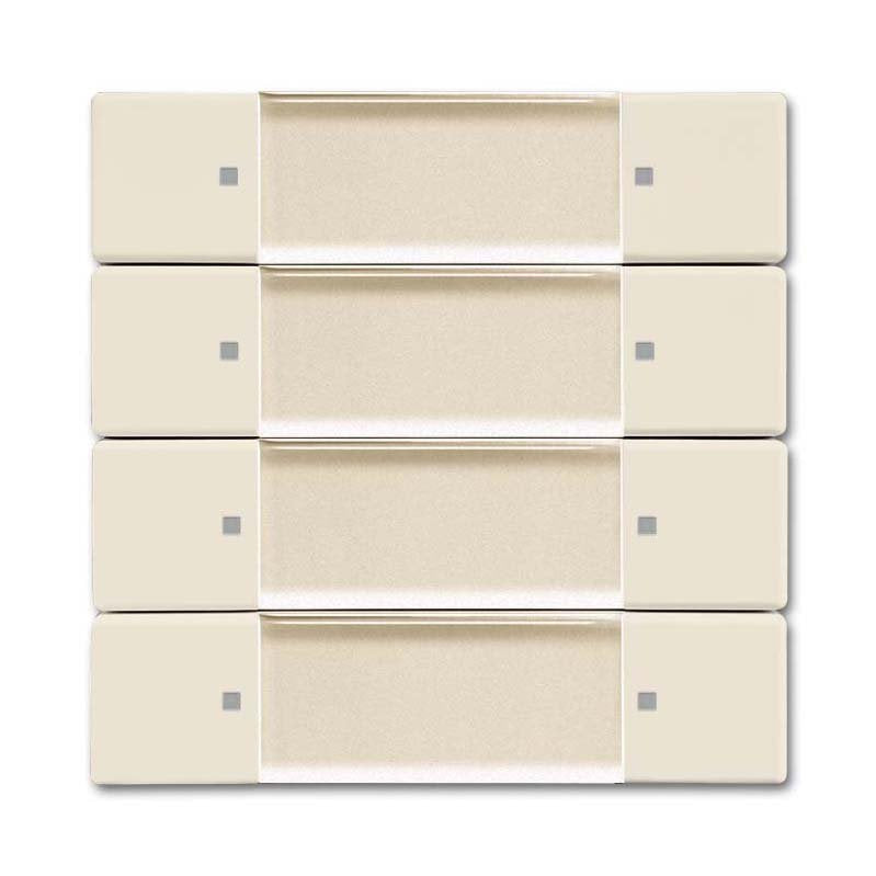 Busch-Jaeger - Sender/Fernbedienung für Installationsschalterprogramme Wandsender 6737/01-82 elfenbeinweiß