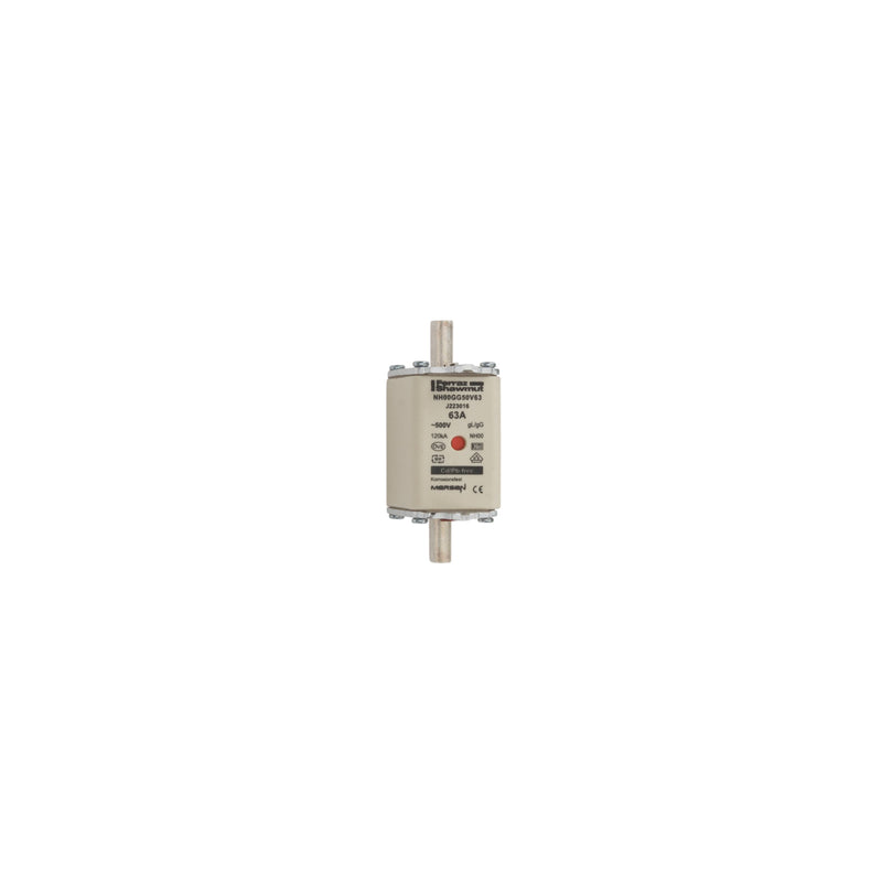 Mersen - Messersicherung Sicherungseinsatz NH Sond. NH00GG50V32 gG Gr.00 32A sfü KM − 3 Stück