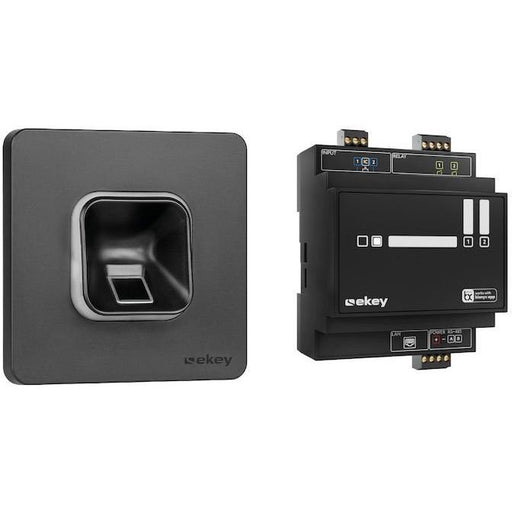 Ekey (AT) - Zutrittskontrollsystem Fingerprintset 203702 Unterputz, sw