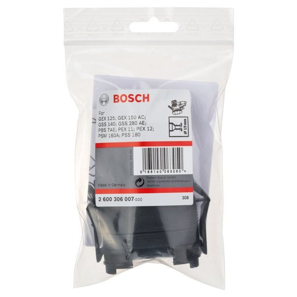 Bosch - Systemzubehör für Schleifen/Polieren (Akku/elektrisch/Druckluft) Adapter, passend zu: GAS, 2600306007 GEX GSS PEX PSB,PSM