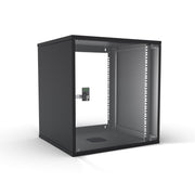 Enoc - Netzwerkgehäuse Economy Wandschrank 12HE W3 12-5-S 550x500x582mm sw