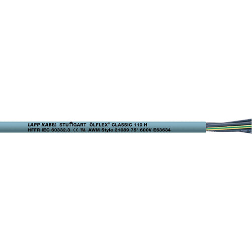 Lapp Kabel&Leitung - Energiekabel < 1 kV, für ortsveränderlichen Einsatz ÖLFLEX CLASSIC 110 H 5G2,5 10019947