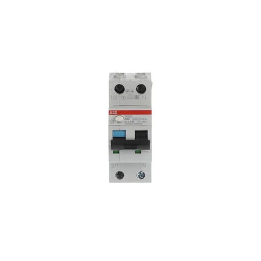 ABB Stotz S&J - Kombination FI-Schalter/Leitungsschutzschalter FI/LS-Schalter DS201A-C20/0,3 6kA, 1p+N
