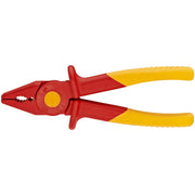 Knipex - Flachzange Greifzange 98 62 01 verchromt, 180mm