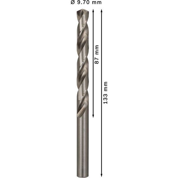 Bosch - Bohrer PRO Metal HSS-G 2608585520 Spiralbohrer 9,7 x