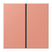 Jung - Abdeckung/Bedienelement für Installationsschalterprogramme Tastensatz 1fach LC 401 TSA 233 locre rouge moyen