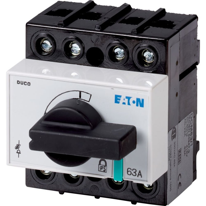 Eaton - Lasttrennschalter 3polig+N DCM-63/1 63A Vertikalanschl