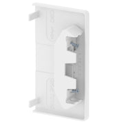 OBO Bettermann - Endstück für Geräteeinbaukanal Endstück GKH-E70130RW halogenfrei, RAL9010