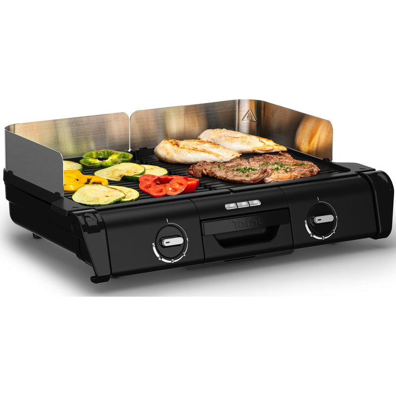 Tefal - Grillgerät Tischgrill TG800N sw Family Grill