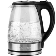 CLATRONIC - Wasserkocher Glas-Wasserkocher CTC WKS 3744 G inox 1,7L − 4 Stück