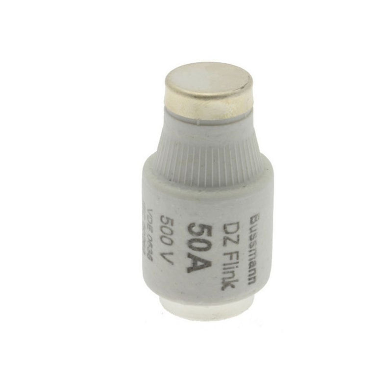 Eaton - D-Sicherungseinsatz Sicherungseinsatz Nieders. FUSE 50A D#50D33Q 50A AC 500V 50kA − 5 Stück