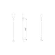 BEG Brück Electronic - Mechanisches Zubehör/Ersatzteile für Leuchten Fallsicherung 93115