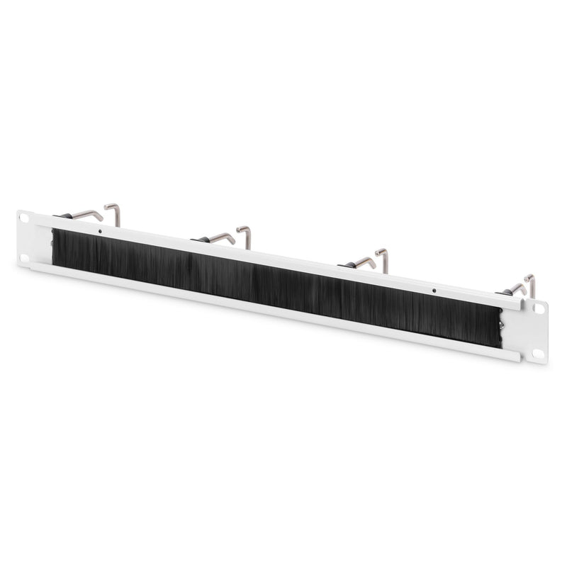 DIGITUS - Kabelführung für Gehäuse/Schränke Kabelrangierpanel DN-97668 1HE,RAL 7035