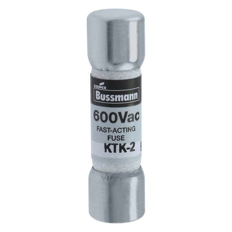 Eaton - HRC-Sicherung Sicherungseinsatz KTK-2 2 A, AC 600 V − 10 Stück