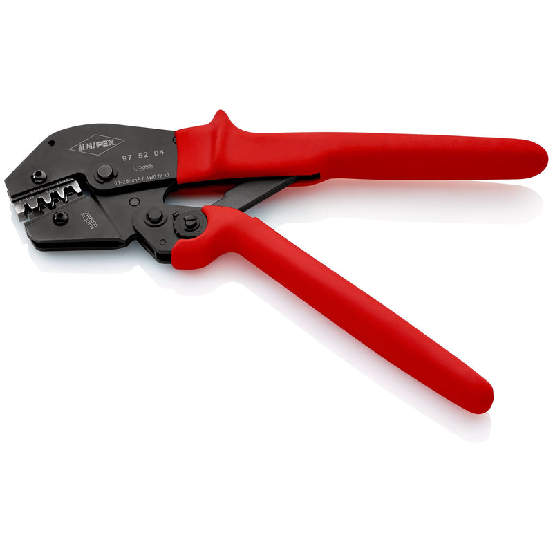 Knipex - Presswerkzeug Kabelschuhe/Verbinder, Aderendhülsen, Schirmanschluss Crimpzange 97 52 04 250mm