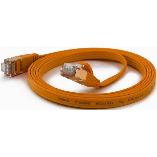 Wantec - Patchkabel Kupfer FTP-Patchkabel Cat.6A or 7029 or 0,1m 0,1m RJ45 1,6x6,5mm