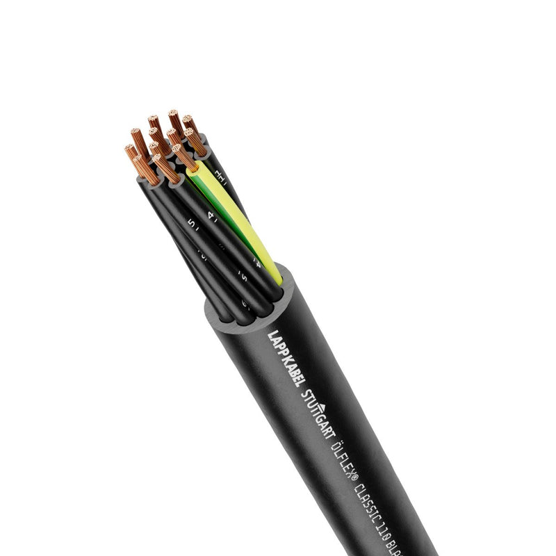 Lapp Kabel&Leitung - Energiekabel >= 1 kV, für ortsveränderlichen Einsatz ÖLFLEX CLASSIC 110 Black 1120344/1000 0,6/1kV 5G2,5 − 1000 Meter