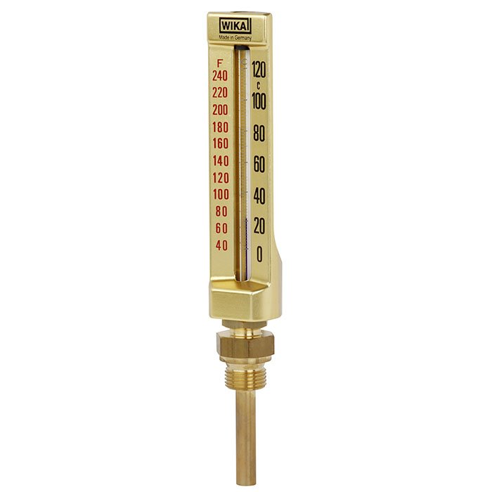 Wika Wiegand - Glasthermometer MaschGlasthermG3210 150x36 3503143 G1/2B 0..120°C 160mm