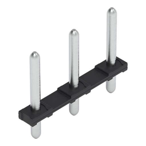 WAGO GmbH & Co. KG - Leiterplattensteckverbinder THT-Stiftleiste Lötstift 2092-3703 1,4 mm,gerade,sw − 400 Stück