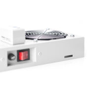 DIGITUS - Lüfter (Schaltschrank) 19" Deckellüfter DN-19 FAN-2-WM-T inkl.Thermostat