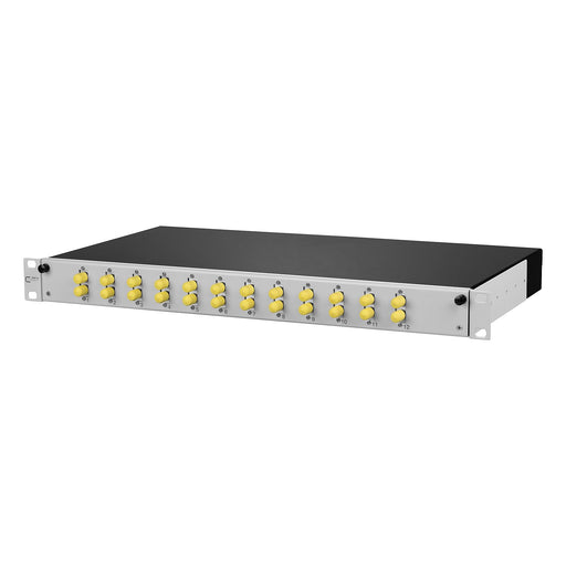 Metz Connect - Patchpanel LWL OpDAT slide Patchfeld 150269D112-F 12xST-D OS2