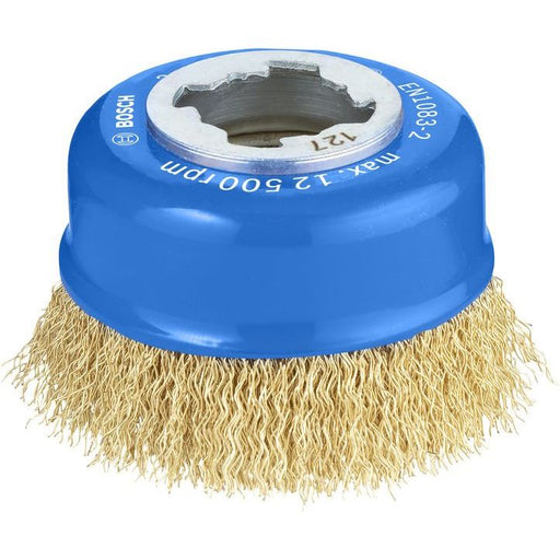 Bosch - Rotierende Drahtbürste PRO Metal clean X-Lock 2608620730 Topfbürste 75 x 0,30