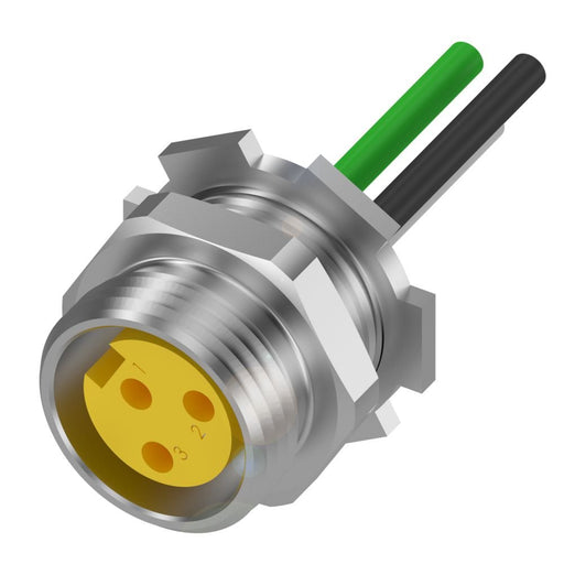 Balluff - Rundsteckverbinder, feldkonfektionierbar (Industriesteckverbinder) Flanschsteckverbinder BCC A353-000#BCC0CU3 − 1 S
