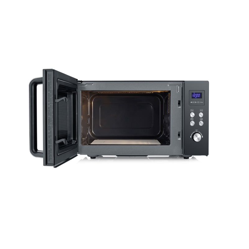 Severin - Mikrowellengerät Mikrowelle m.Grill MW 7763 sw 900/1000W