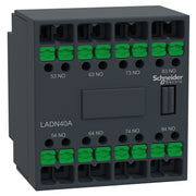 Schneider Electric - Hilfsschalterblock Tesys Deca Hiko 4S Snapin LADN40A