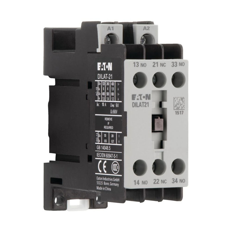 Eaton - Hilfsschütz, Relais Hilfsschütz 24V DC DILAT-21(RDC24) Schraubklemmen