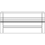 Elsta Mosdorfer - Sockel/Sockelelement (Schaltschrank) Bodenmontagesockel SB6 10025772 500/320 WP RAL 7035