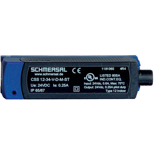 Schmersal - Positionsschalter mit getrenntem Betätiger Sicherheits-Sensor CSS 14-34-S-D-M-ST