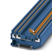 Phoenix Contact - Trenn- und Messtrenn-Reihenklemme Messertrennklemme PT 1,5/S-TWIN-MT BU − 50 Stück