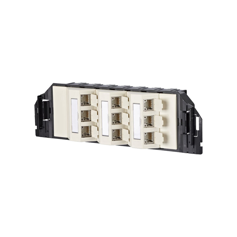 Metz Connect - Kommunikationsanschlussdose Kupfer Unterflurdose C6Amodul 130B11S90301-E 9Port 180 GB3,pws