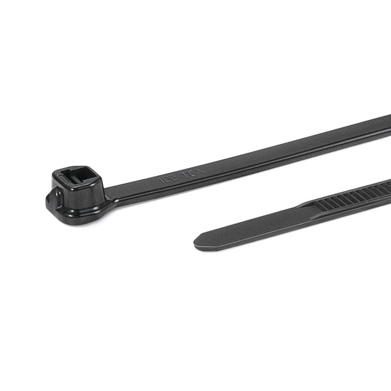 HellermannTyton - Kabelbinder X80I-PA66HS-BK(1000) 300x4,65 mm, schwarz − 6000 Stück