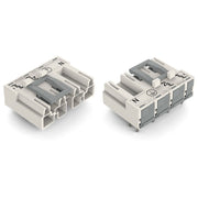 WAGO - Leiterplattensteckverbinder Stecker für Leiterplatten 770-834/011-000 4-polig,weiß − 50 Stück