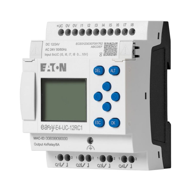 Eaton - Logikmodul Steuerrelais EASY-E4-UC-12RC1 12/24VDC,24VAC
