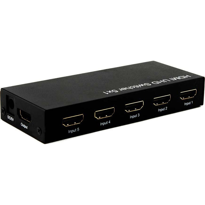 E+P Elektrik - Endgeräteumschalter HDMI-Umschalter UHD 51 5-fach